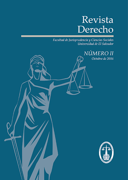 					Ver Vol. 2 (2016): Revista Derecho
				