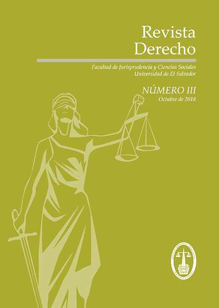 					Ver Vol. 3 (2018): Revista Derecho
				