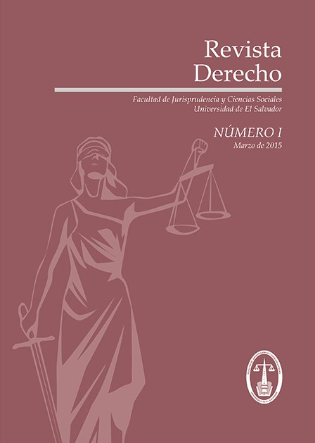 					Ver Vol. 1 (2015): Revista Derecho
				