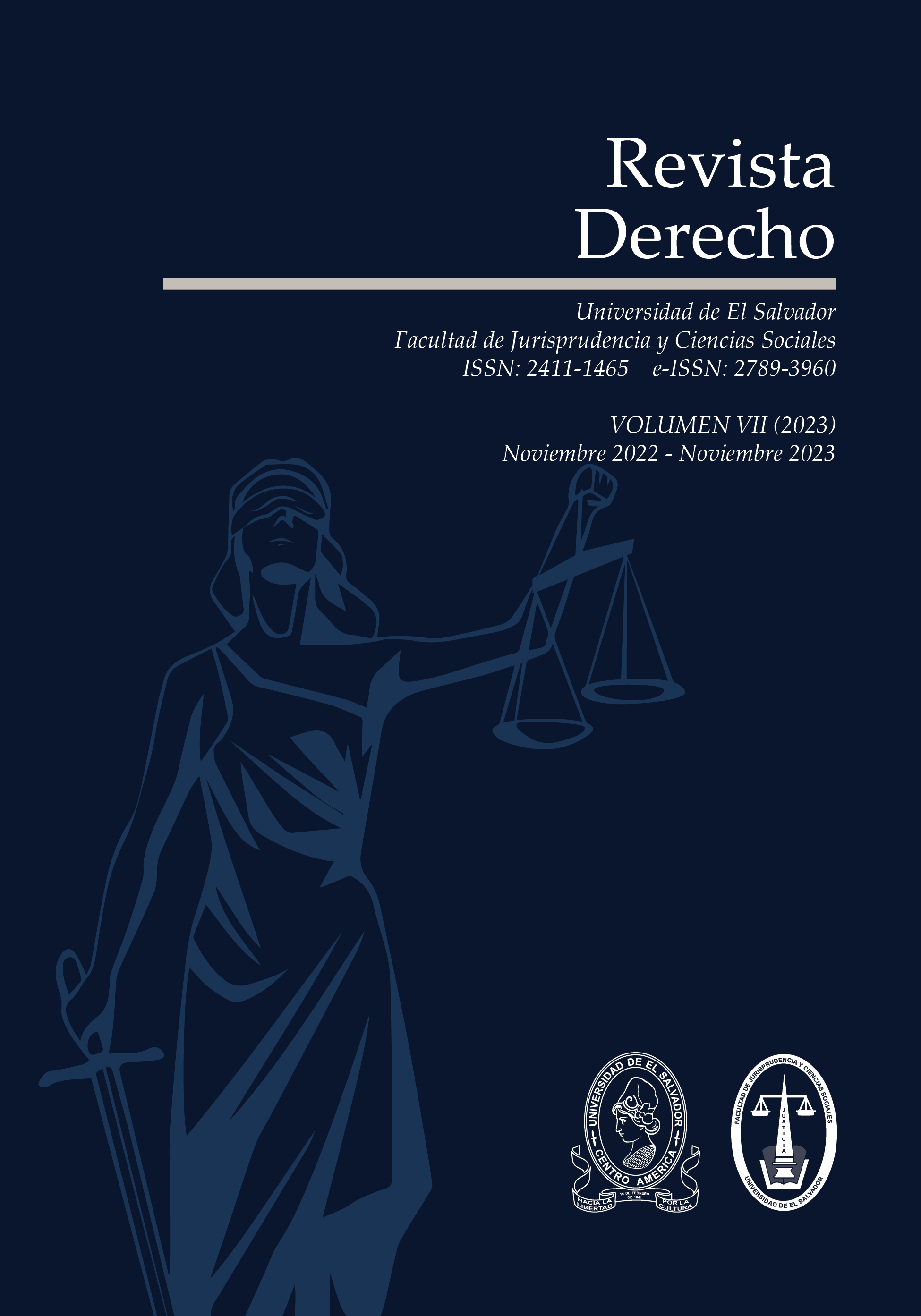 					Ver Vol. 7 (2023): Revista Derecho
				