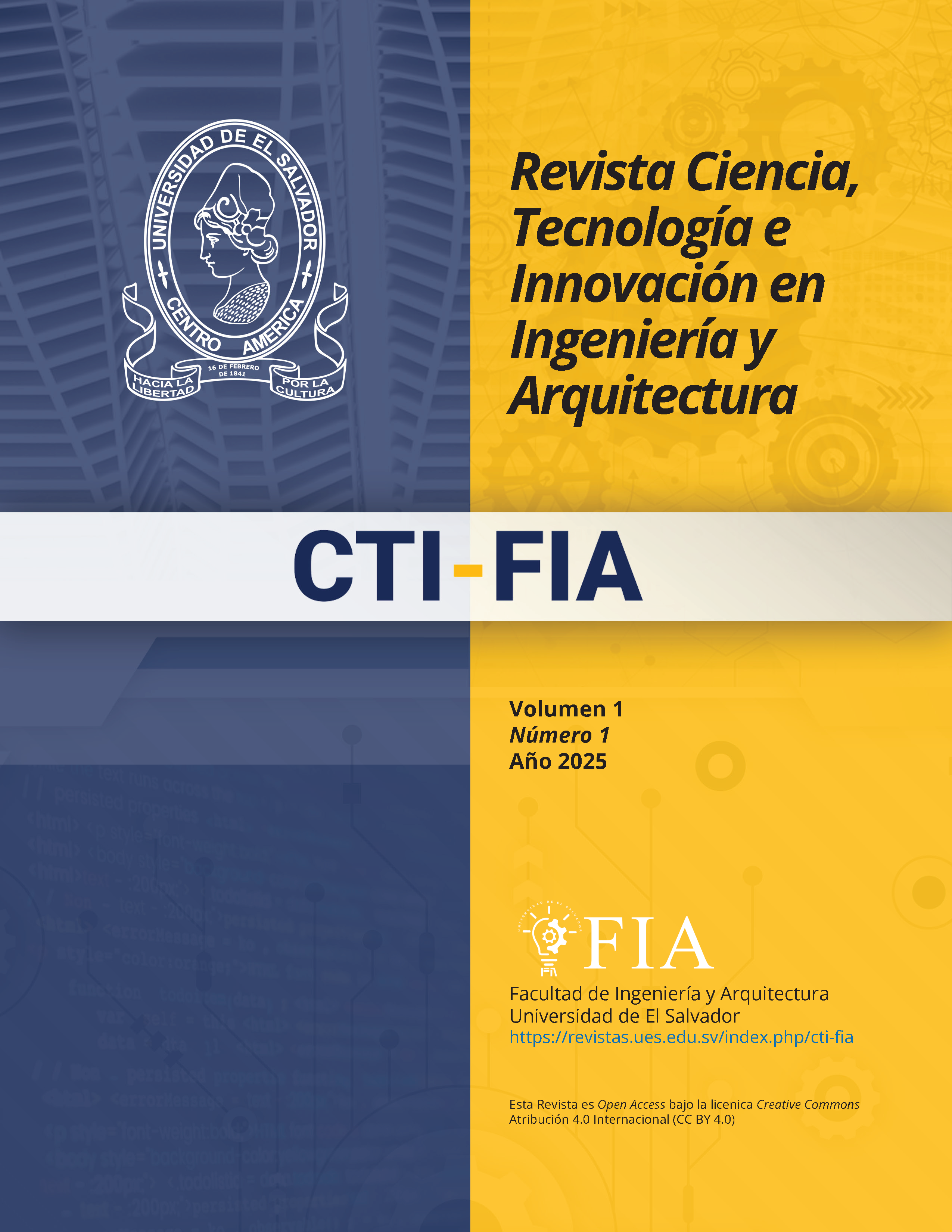 					Ver Vol. 1 Núm. 1 (2025): Revista Ciencia, Tecnología e Innovación
				