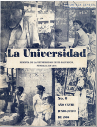 					Ver Núm. 6 (1988): Revista La Universidad, N°6 AÑO CXVIII JUNIO-JULIO DE 1988
				