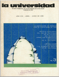 					View No. 03 (1986): La Universidad No 3 Año CXI Abril-Junio de 1986
				