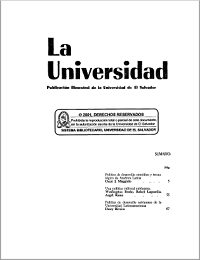 					Ver Núm. 1-2 (1971): La Universidad, No 1-2 Año 96 Enero-Abril 1971
				