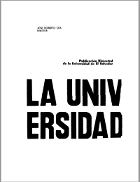 					Ver Núm. 5-6 (1970): La Universidad, No 5-6 Año 95 Septiembre-Diciembre 1970
				