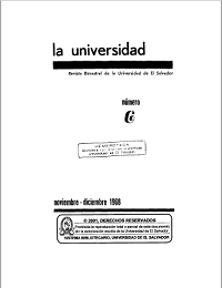 					Ver Núm. 6 (1968): La Universidad, No 6 Noviembre-Diciembre 1968
				
