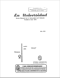					Ver Núm. 2 (1967): La Universidad, No 2 Marzo-Abril 1967
				