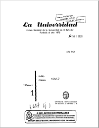 					Ver Núm. 1 (1967): La Universidad, No 1 Enero-Febrero 1967
				