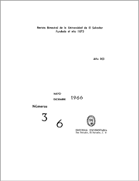 					Ver Núm. 3-6 (1966): La Universidad, No 3-6 Mayo-Diciembre 1966
				