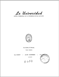 					Ver Núm. 3-4 (1959): La Universidad, No 3-4 Julio-Diciembre 1959
				