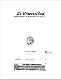 					Ver Núm. 1-2 (1959): La Universidad, No 1-2 Enero-Junio 1959
				