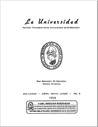 					Ver Núm. 2 (1958): La Universidad, No 2 Abril-Junio 1958
				