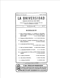 					Ver Núm. 2 (1935): La Universidad, No 2 1935
				