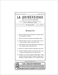 					Ver Núm. 1 (1935): La Universidad, No 1 1935
				