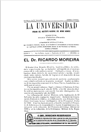 					Ver Núm. 10 (1915): La Universidad, No 10 1915
				