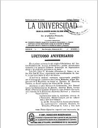 					Ver Núm. 5 (1914): La Universidad, No 5 1914
				
