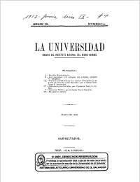 					Ver Núm. 4 (1912): La Universidad, Serie IX No 4 1912
				