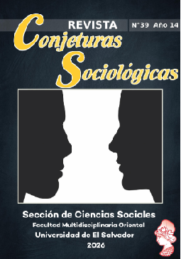 					Ver Vol. 14 Núm. 39 (2026): Revista Conjeturas Sociologicas No. 39, año 14, enero-abril 2026
				